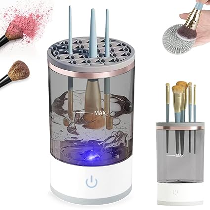 3-in-1 Electric Makeup Brush Cleaner & Drying Rack