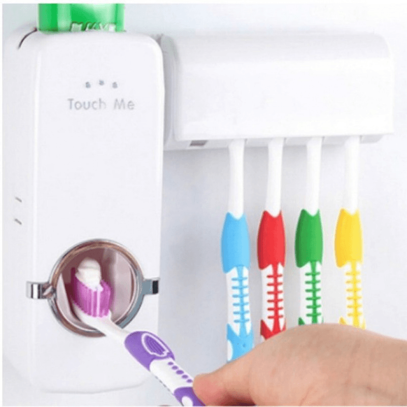 TOOTH PASTE DISPENSER & BRUSH HOLDER - smartishTrend