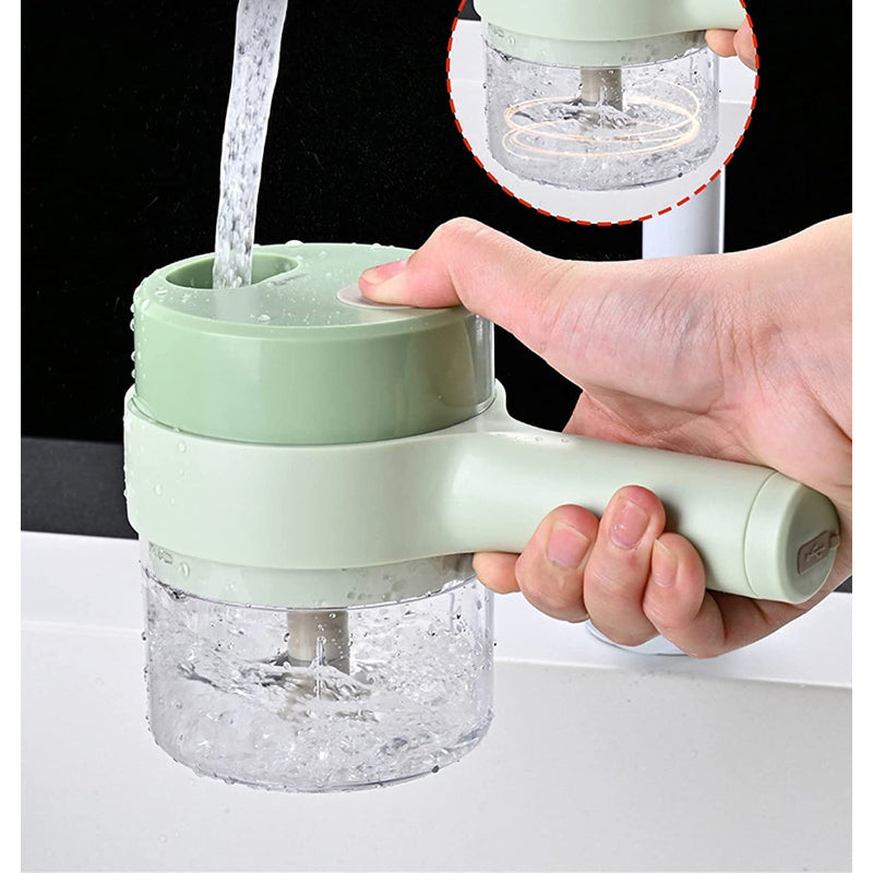 2 In 1 Multi-Functional Electric Handheld Cooking Hammer Food Chopper