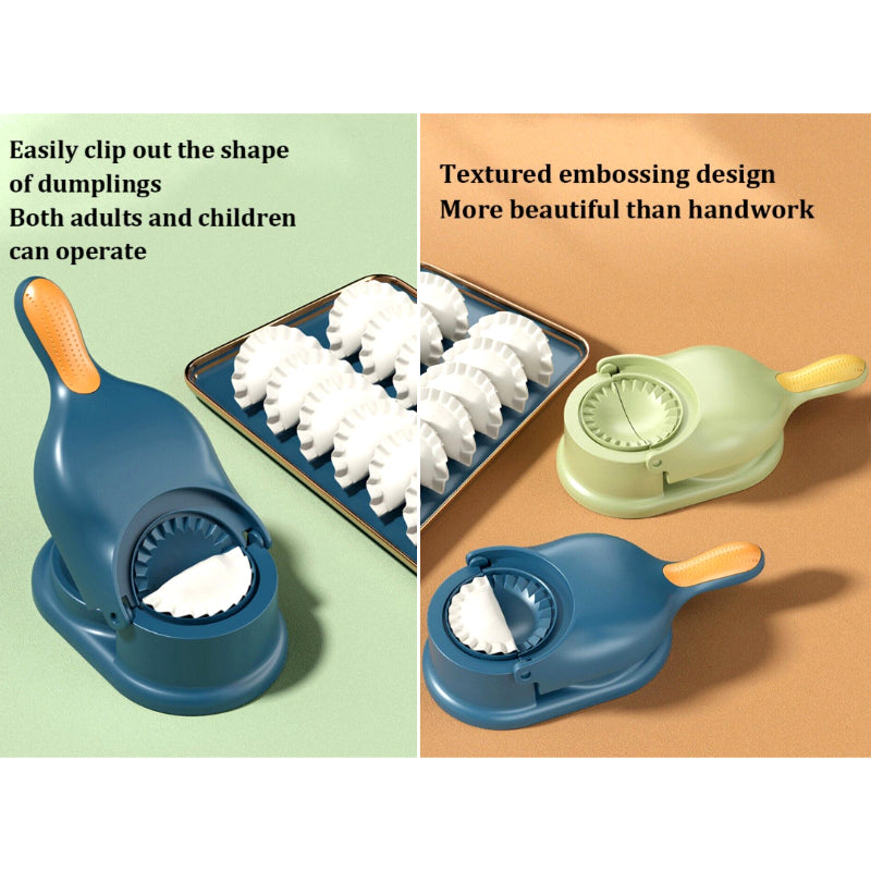 Multifunctional Manual Press 2-In-1 Dumpling Maker Set For Easy Homemade Dumplings