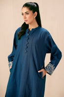 Stitched 2 Piece Embroidered Cottel Suit