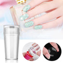 Pack Of 4 French Nails Silicone Stamp Eco-Friendly Nail Art Tool