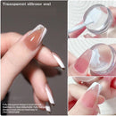 Pack Of 4 French Nails Silicone Stamp Eco-Friendly Nail Art Tool