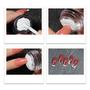 Pack Of 4 French Nails Silicone Stamp Eco-Friendly Nail Art Tool